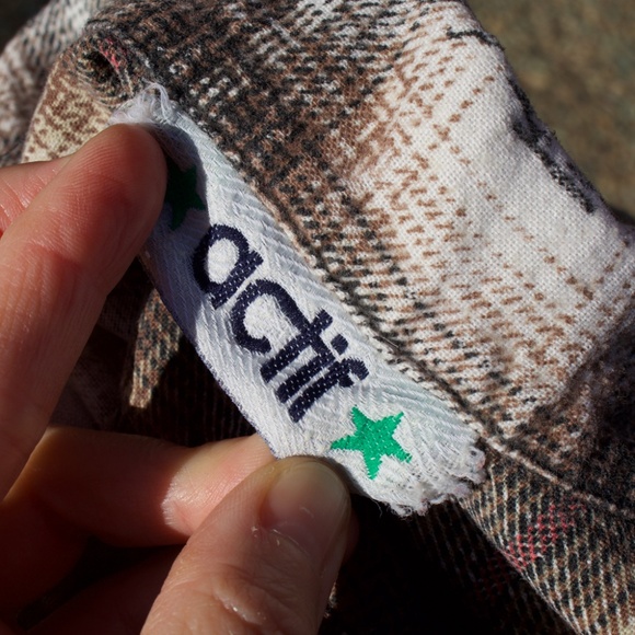 Vintage 90's Actif 100% Cotton Southwestern Button Down Shirt Made In The USA - Picture 15 of 17